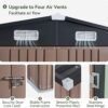 10 x 12FT Outdoor Storage Shed -4