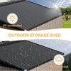 10 x 12FT Outdoor Storage Shed -5