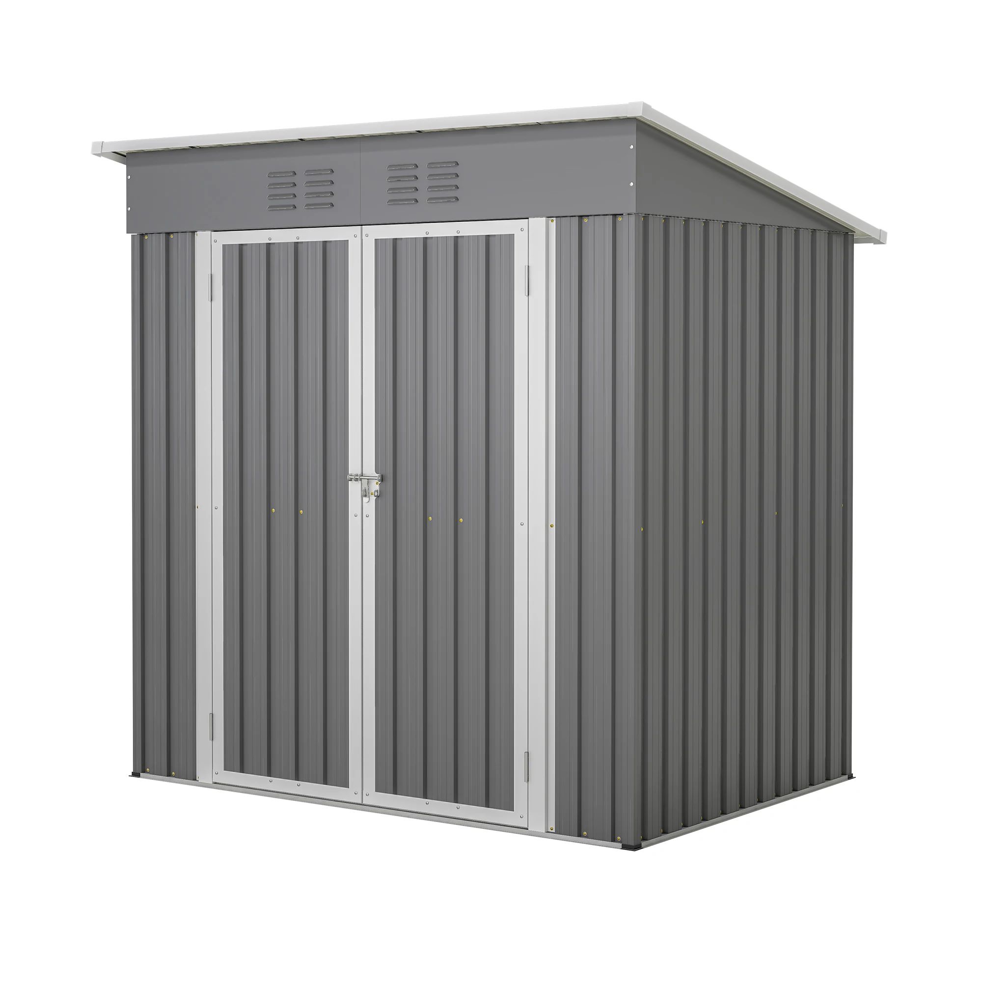 6 X 4 FT Outdoor Utility Shed - Garden Storage Shed