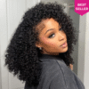 Curly Half Wigs for Afro Women 1
