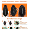 Curly Half Wigs for Afro Women 9