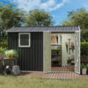 9 x 6 FT metal outdoor storage shed
