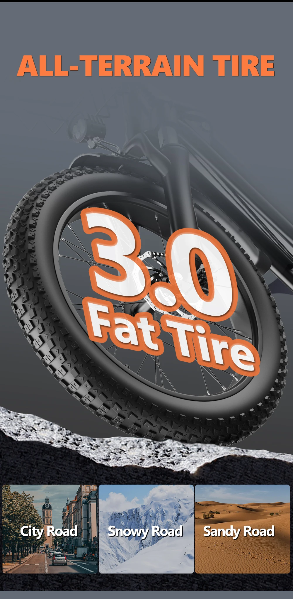 Kickwey LD20 Adult Electric Bike 1500w -6