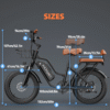Kickwey LD20 Adult Electric Bike 1500w -7