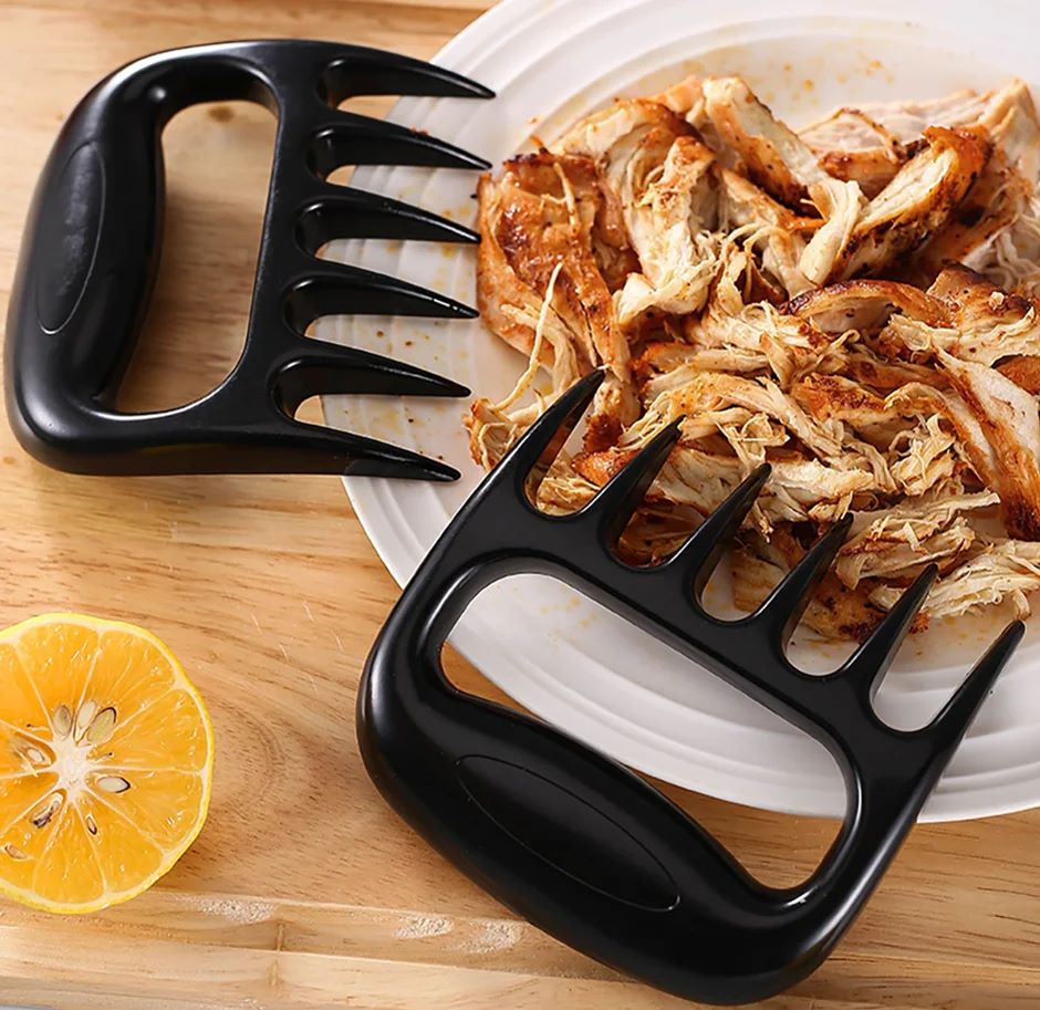 Meat Shredder Claws – Pulled Pork Claws – Bear Paws Meat Shredder for BBQ, Chicken, Beef & Grilling