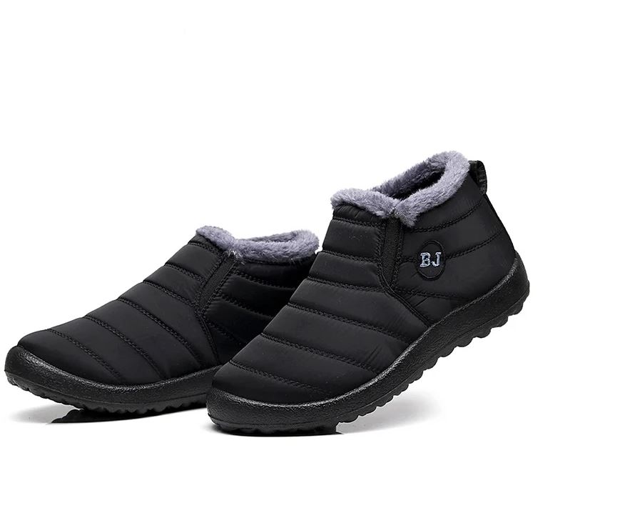 Winter Shoes For Women Ankle Boots - Black Color