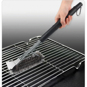 Barbecue Grill Cleaning Brush With Scraper – Ultimate BBQ Grill Cleaning Tool