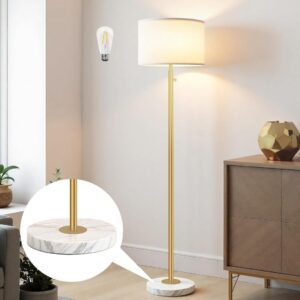 Modern Dimmable Floor Lamp – LED Tall Standing Lamp for Living Room & Bedroom