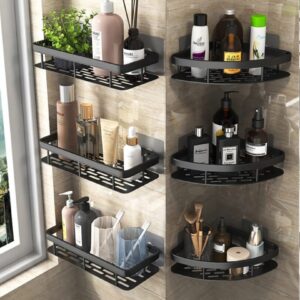 Self Adhesive Bathroom Shelves - Pack of 2