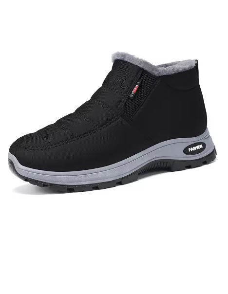 Waterproof Winter Shoes - Black.