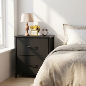 Bedside Coffee Table with Storage, Modern Sofa Side Tea Table for Home