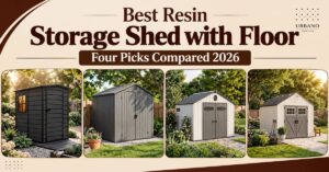 Best Resin Storage Shed with Floor Four Picks Compared