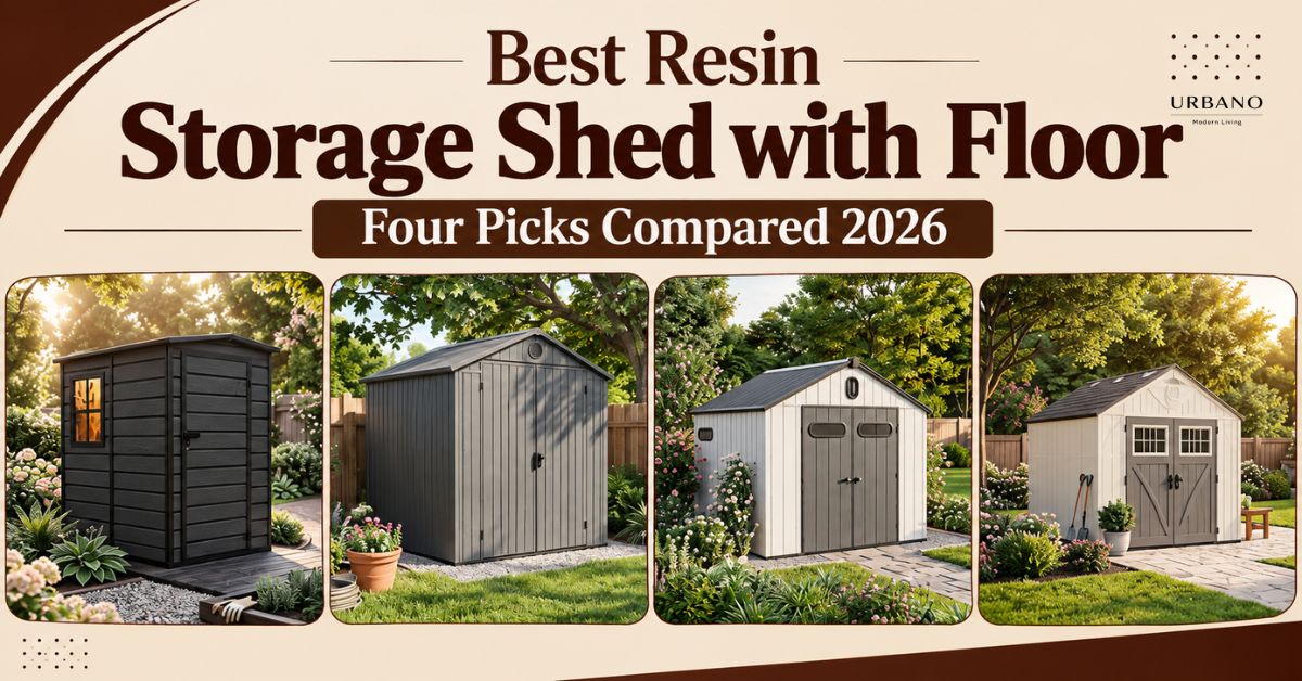 Best Resin Storage Shed with Floor Four Picks Compared