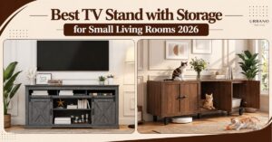 Best TV Stand with Storage for Small Living Rooms 2026