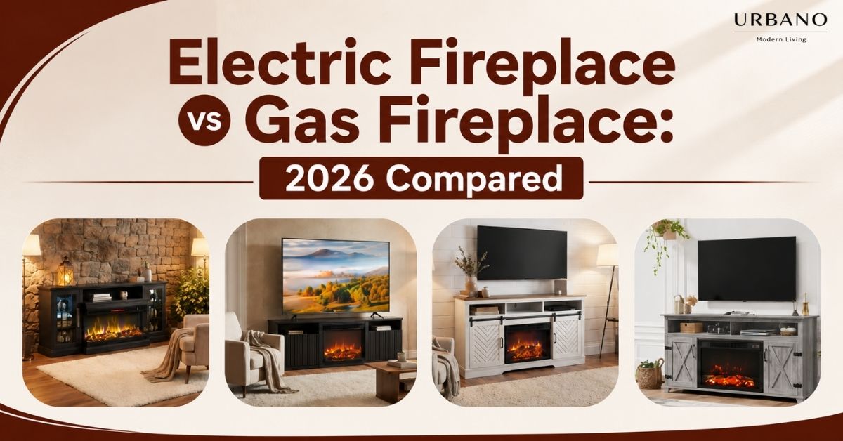 Electric Fireplace vs Gas Fireplace: 2026 Compared