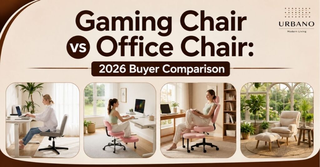 Gaming Chair vs Office Chair: 2026 Buyer Comparison