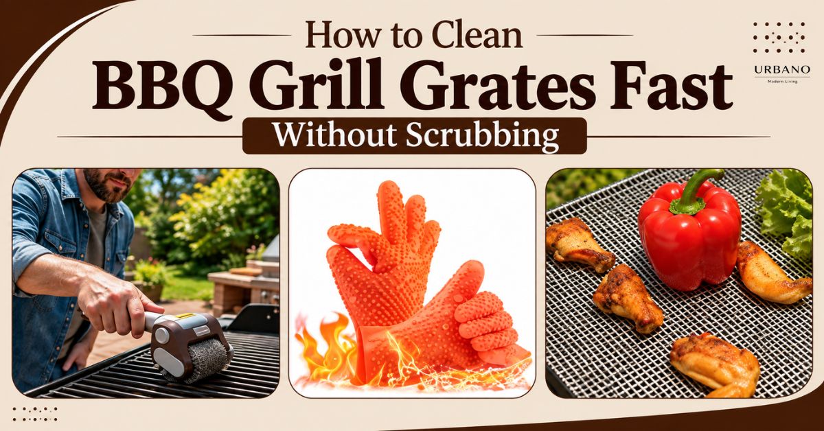 How to Clean BBQ Grill Grates Fast Without Scrubbing