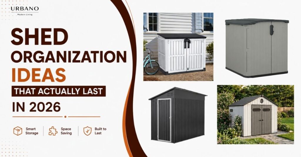 Shed Organization Ideas That Actually Last in 2026