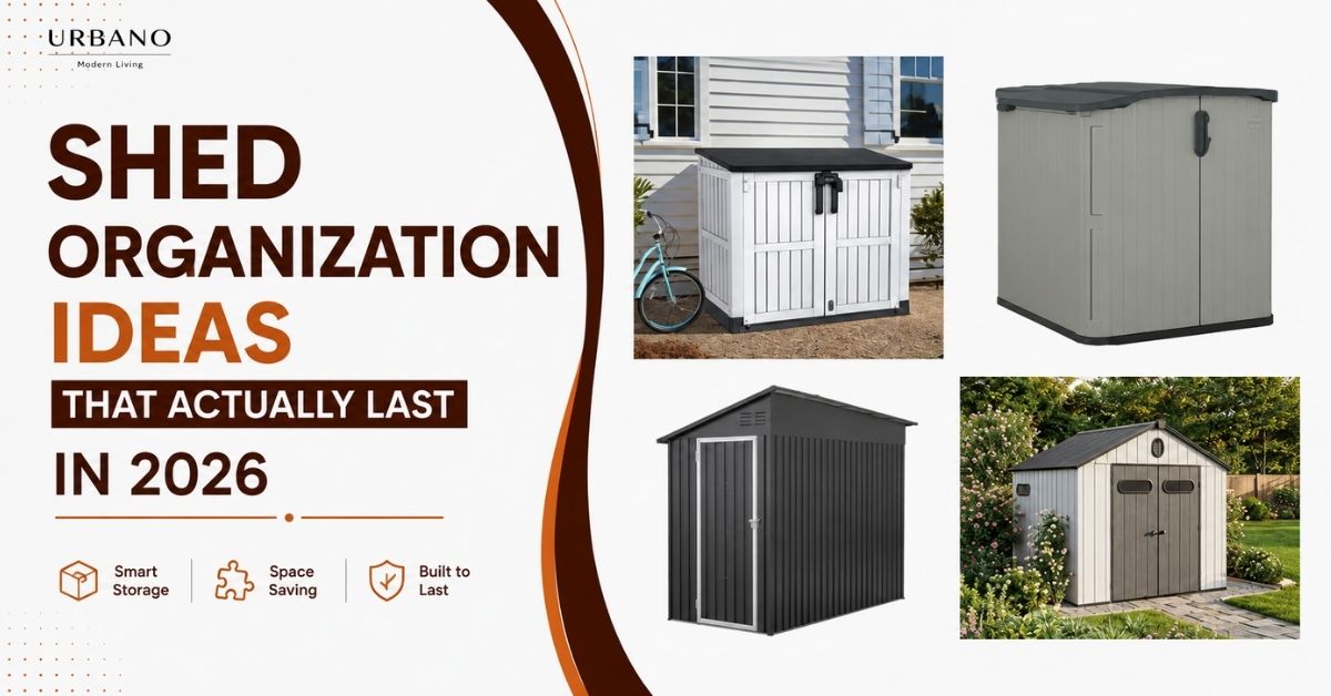 Shed Organization Ideas That Actually Last in 2026