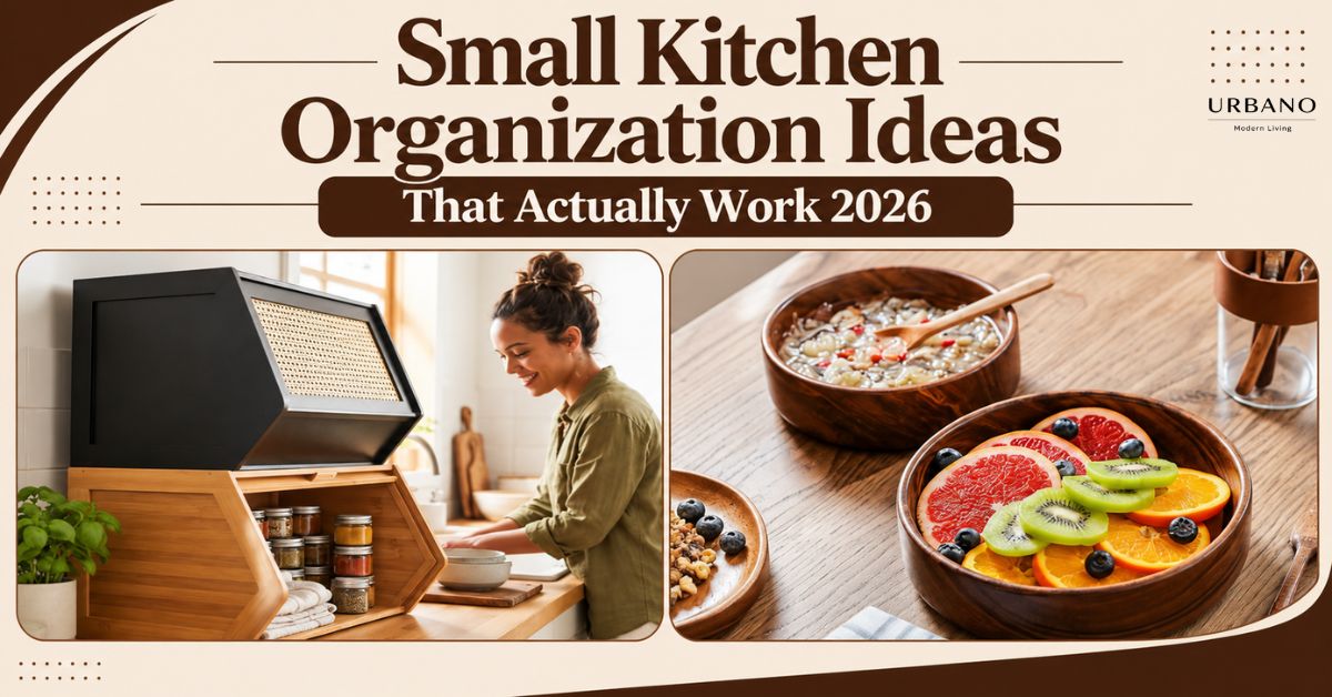 Small Kitchen Organization Ideas That Actually Work