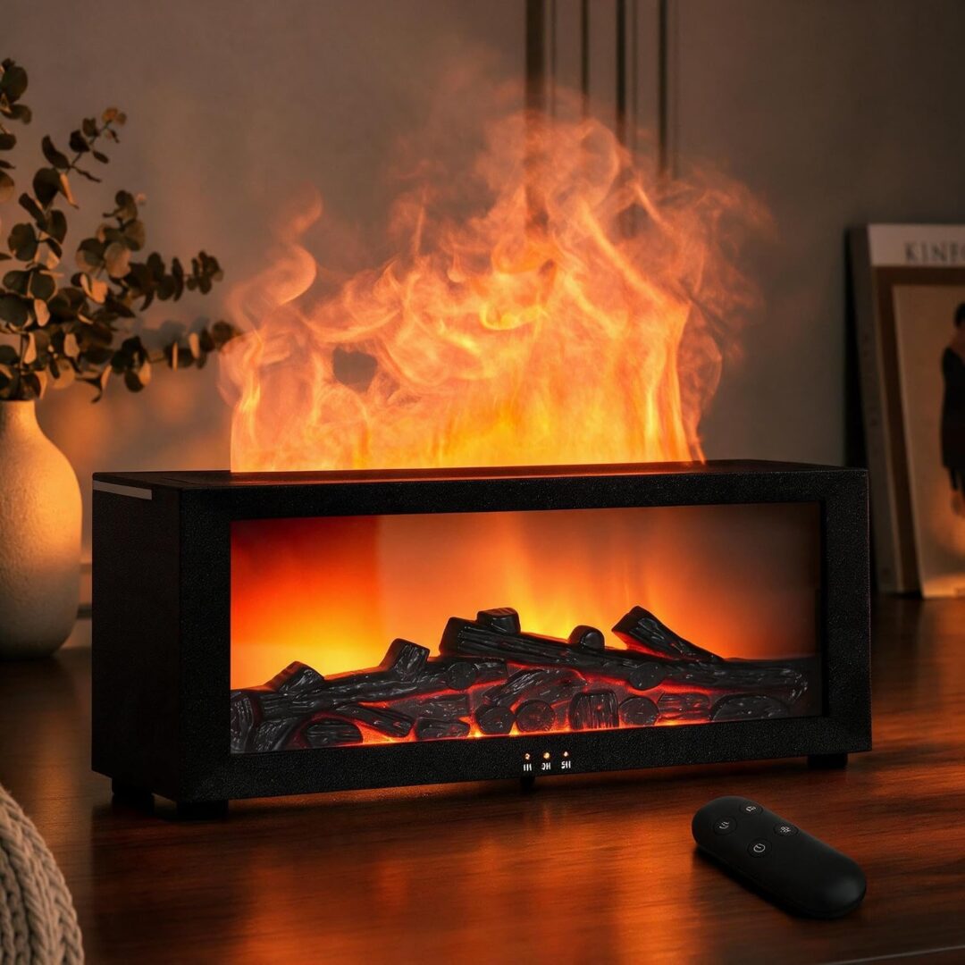 Fireplace Humidifier Flame Diffuser