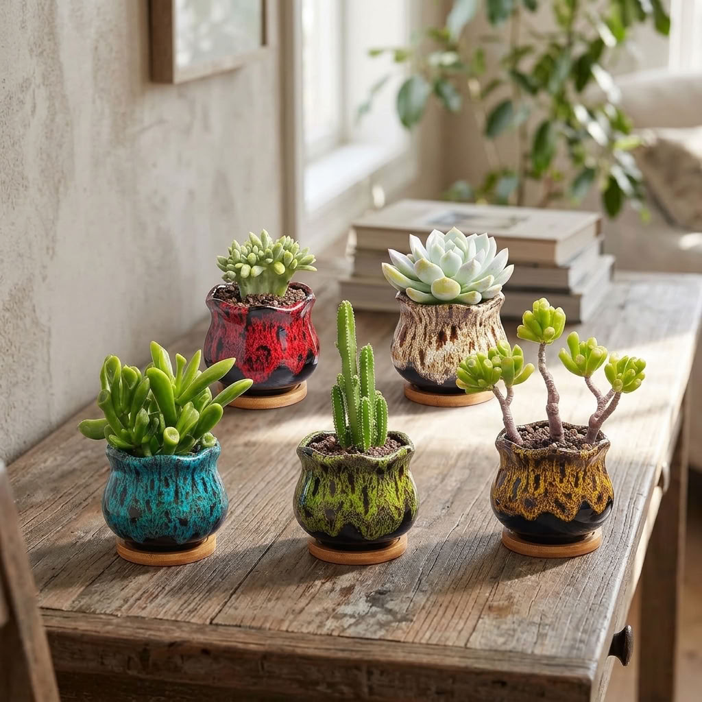 Mixed Succulent Pots